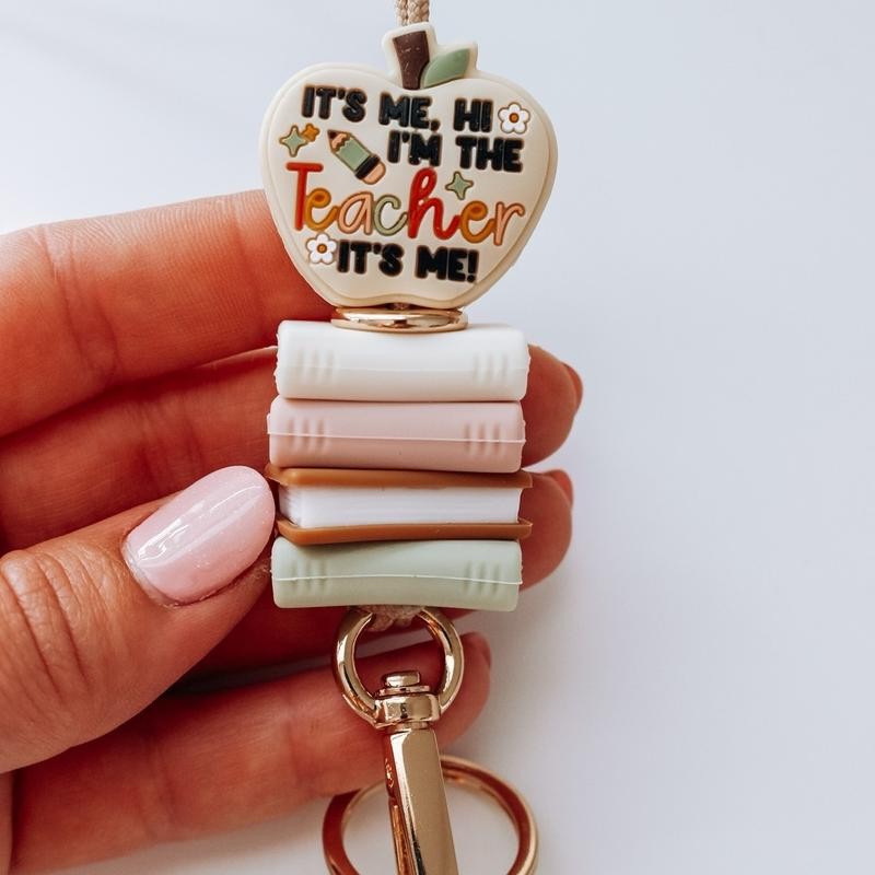 Teacher Lanyard for Office Supplies and Identification Badges:_Read more books