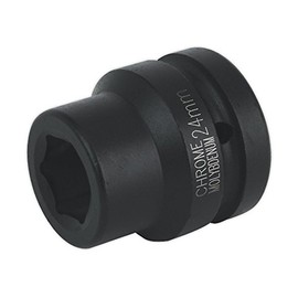 Sealey IS124 Impact Socket, 1" Square Drive, 24mm