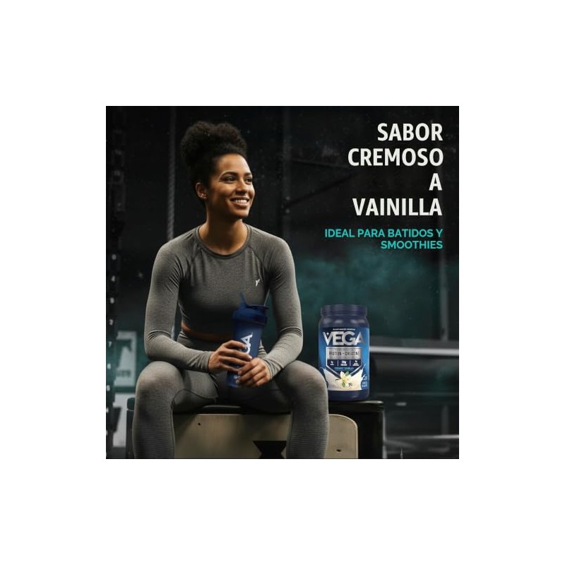 Vega Protein + Creatine con 30 g de Proteína y