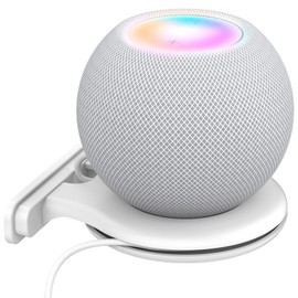 AhaStyle Wall Mount HomePod Mini Holder Wire Storage HomePod Mini Accessory Stand Construction Required (White)
