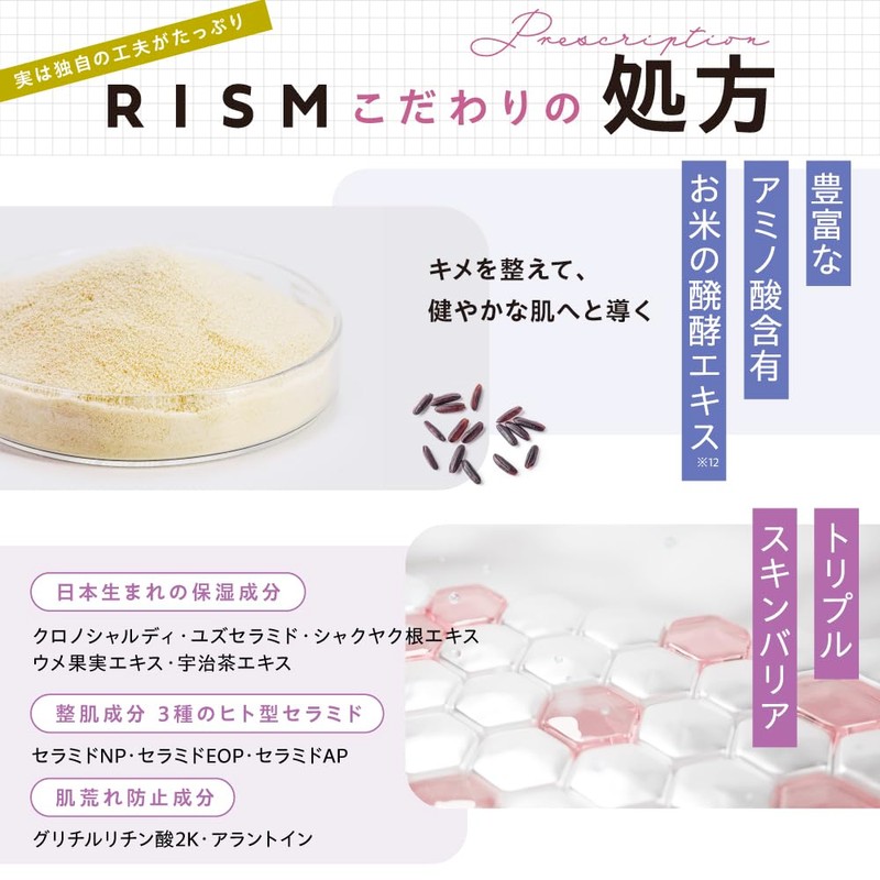 Rhythm/RISM Pack Base Care Sheet Mask Glutathione Dull Vitamin c