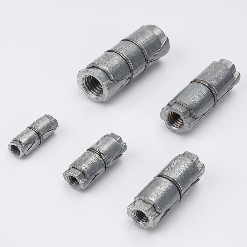 10-Pack Sieqioor 5/8" x 2-5/8" Outer Diameter 1 Double Expansion