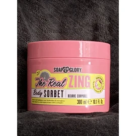 2)SOAP & GLORY THE REAL ZING BODY SORBET  10.1 OZ. SCENTED W NEROLI LEMON LIME