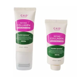 종근당 목주름 롤러 크림 본품 레티노콜라겐 50ml+리필50ml Jongkundang Neck Wrinkle Roller Cream Main Product Retinol Collagen 50ml + Refill 50ml [Main product + refill + 100ml]