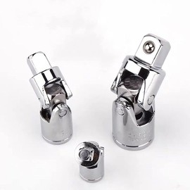 Universal Joint Insertion Angle 1/4" 3/8" 1/2" (6.35mm 9.5mm 12.7mm) Set of 3 Universal Joint Set