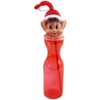 PMSINT Fun & Unique Clear Red Plastic Bottle With Elf