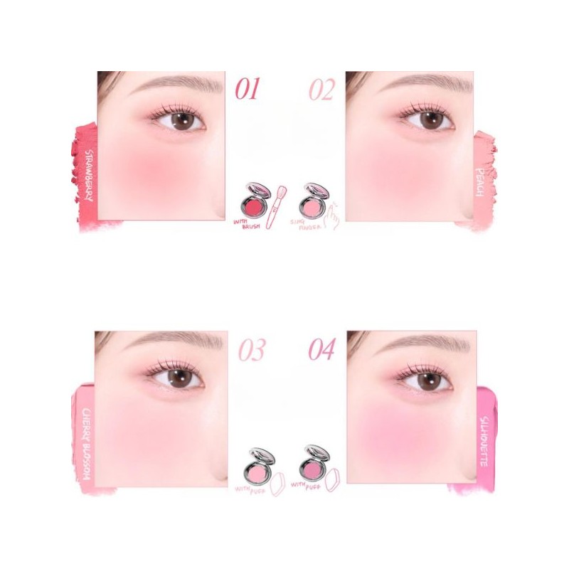 TOOQ Satin Dohwa Balm / Specail Set 2.7g, Shade:01 Strawberry