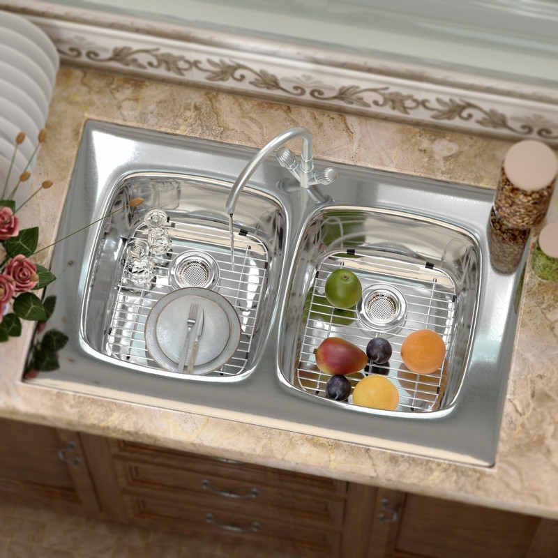 Gold Sink Protector for Kitchen Sink,Large 26" X 14" Sink