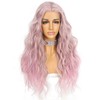 Sapphirewigs Synthetic Lace Front Wig Body Wave Heat Fiber Hair
