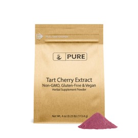 PURE ORIGINAL INGREDIENTS Pure Original Ingredients Tart Cherry Extract (4oz) Non-GMO, Vegan, No Fillers or Additives, Herbal Supplement
