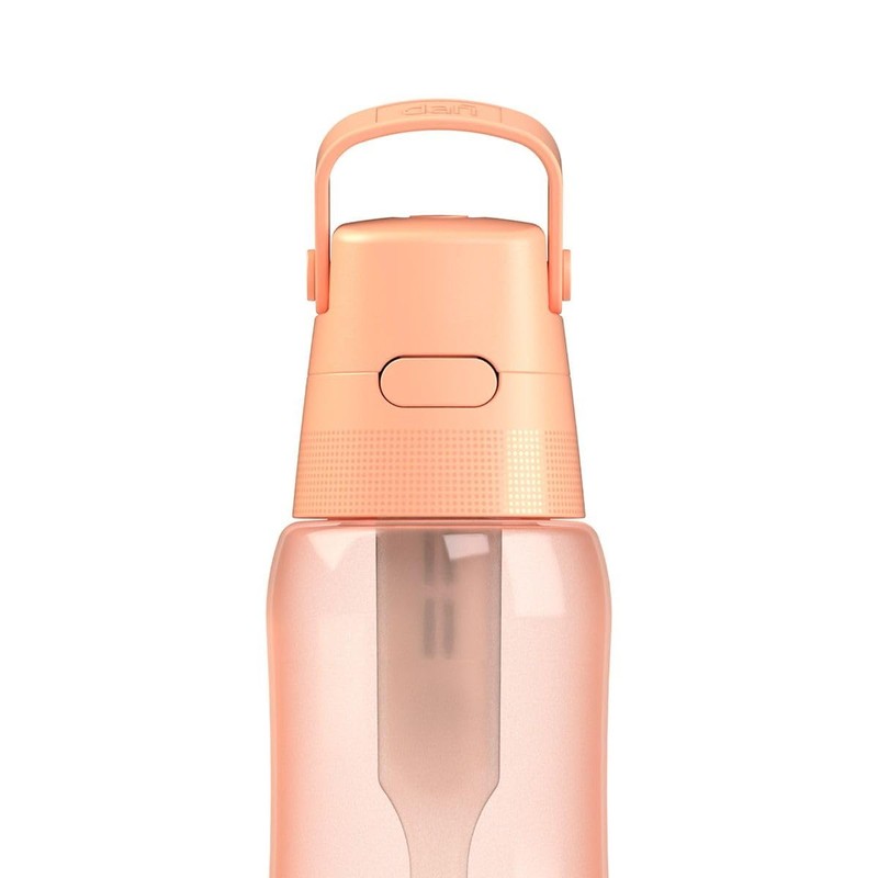 DAFI Water Bottle with Filter Solid 0.7 L Peach Fuzz