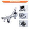 Aluminum Engine Coolant Housing Outlets & Hoses & Oil Cooler