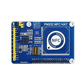 Waveshare PN532 NFC HAT Compatible with Raspberry Pi with I2C / SPI/UART Interface Comes with Online User Manual