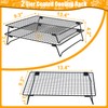 Sourdough Cooling Rack 2 Pack Stackable | Heavy Duty Wire