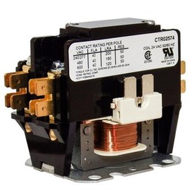 OEM Replacement for Trane Single Pole / 1 Pole 40 Amp Heavy Duty Condenser Contactor CTR02574