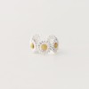 [D.silver] Silver 925 Daisy Open Ring Silver / [D.silver] 실버925