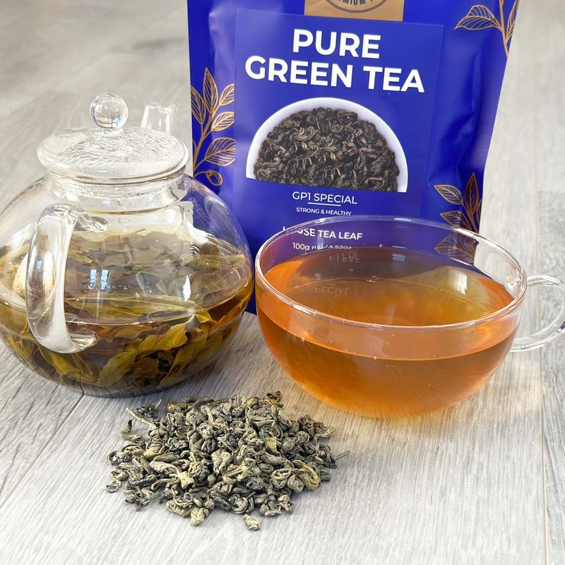 Ceylon Green Tea Gun Powder GP1 - High Grown Loose