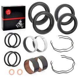 MOTO1988 Fork Bushing Dust Oil Seals Kit For Kawasaki Ninja 650 ER650 EN650 EX650 KLR650 EJ800 92049-0073