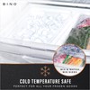 BINO Plastic Storage Containers, Small - 4 Pack THE LUCID