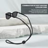 HEBEILF 3 Pcs Glasses Strap-Adjustable Eyeglass Holders for Men, Women,
