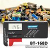 Probador de Batería Pequeña, Walfront Bt-168d Probador de Voltaje de