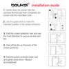 beukei (3 Pack) Designed for BLU View 5 Screen Protector