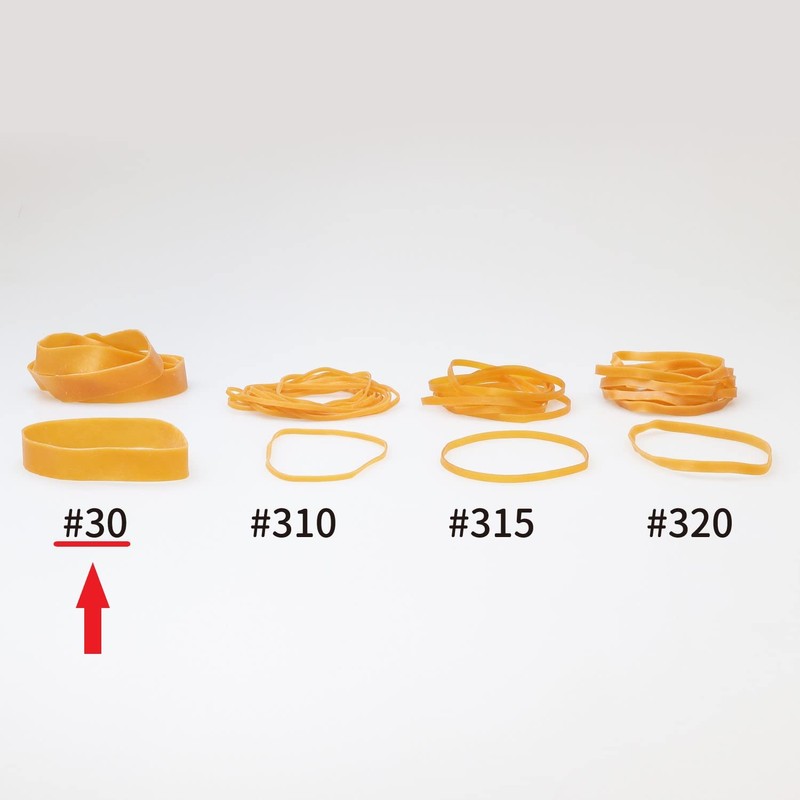Rubber Band #30 < 1.8 oz (50 g) Transparent Bag