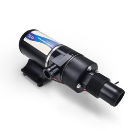 12V Macerator Pump for Jabsco 18590-2092 12GPM DC Macerator Pump for RV Waste Self Priming Run Dry Protection and Waste Evacuation for Boat Yacht, Kitchen,Toilet