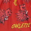 PJ Masks Boys Owlette Short Pajamas Red Size 6