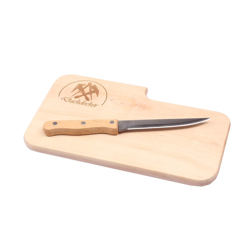 Bread Board with Guild Sign, Gift for Roofers, 25.5 x