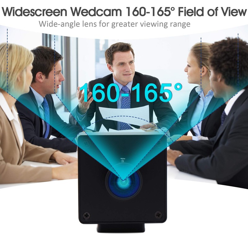 ELP Camera, 4K Usb Webcam, Mini Camera, Wide Angle, 170°