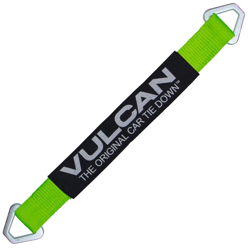 VULCAN Car Tie Down Axle Strap with Wear Pad -