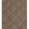 DII Basic Terry Collection Quilted 100% Cotton, Potholder, Brown, 3