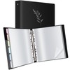 Uquelic 50-Pocket Binder with Plastic Sleeves for Letter/A4 Size(11" x