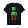Computer Repair Hourly Rate Computer Repair Computer Techs T-Shirt