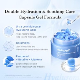 Hyaluronic Moisturizing Capsule Cream by Medicube for Women - 1.94 oz Cream