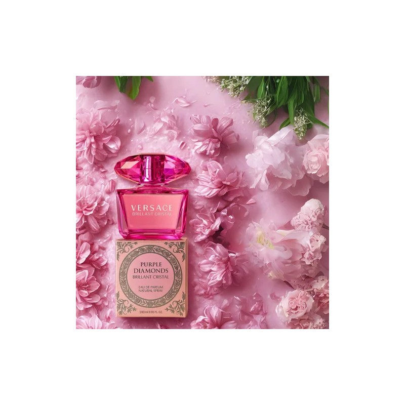 Perfume Dama Vercage Cristal Eau De Parfum Mujer 100 Ml