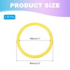 PATIKIL 3.5 Inch Plastic Ring-Toss Rings for Bottles, 30 Pack