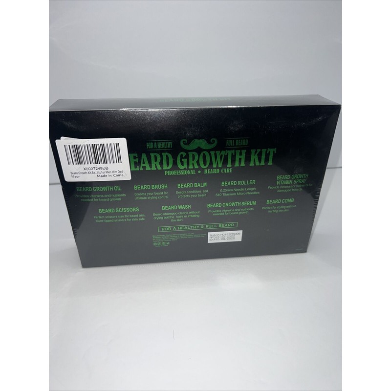 Goldworld Beard Care Gold world Beard Growth Kit Professional 9PC