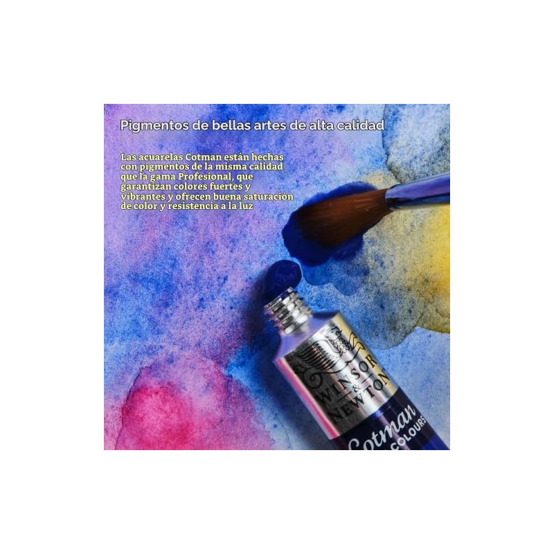 Winsor & Newton 0303331 ACUARELA COTMAN 8ml Negro Marfil 331