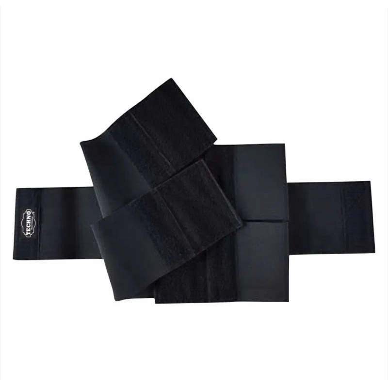 Faja Tres Velcros + Vendas De Rodilla + Guantes