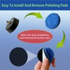 ZOTA 12Pcs Car Buffing Kit, 2"/ 3" Sponge Polishing Pad