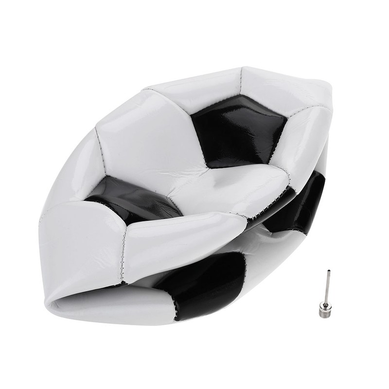 Size 4 Classic Black White Standard Soccer Ball Training Football