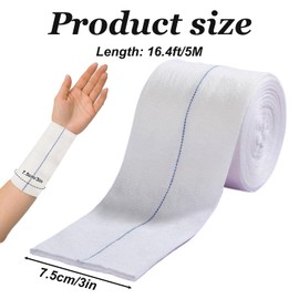 Elastic Tubular Bandage Roll – Bandage for Arm, Leg, Knee, Ankle – Stretchable, Breathable Support for Injuries, Swelling, Strains & Sprains