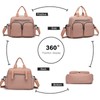 Kono Baby Changing Bag Weekender Travel Nappy Tote for Mom