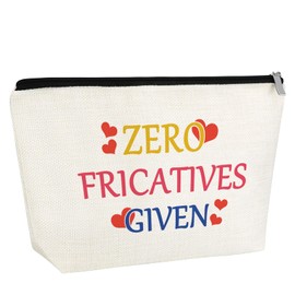 Gfhzdmf Speech Therapist Gifts SLP Makeup Bag Thank You Gifts For Speech Speech Therapy Pathologist Appreciation Gifts Language Therapist Graduation Gift For SLP Students Women Therapist Bag