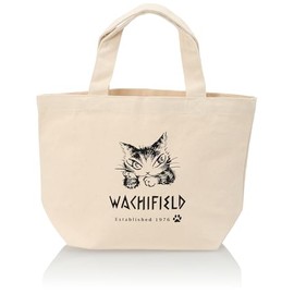 Wachifudo VTHE-01 Dayan Cat Tote Bag, Women's, Unisex, Men's, Lightweight, Canvas, Small, Compact, Mini Tote, Large Capacity, Dayan, Cat Goods, S, M, Eco Bag, Lesson Bag, natural