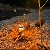 YouJiaYou Campfire Stand Steel Camping Pot Stand Stainless Steel Bonfire