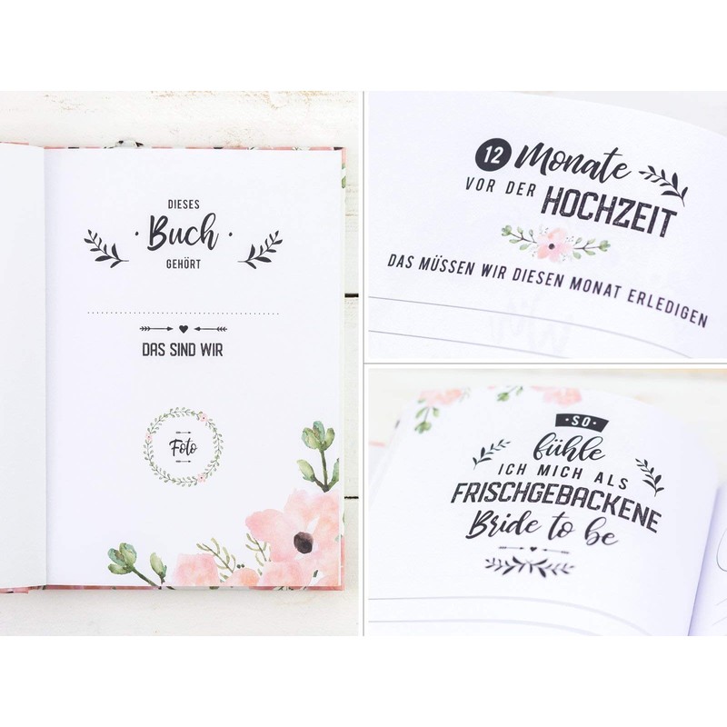 Bride Diary Wedding Diary Cute Gift for Bride and Perfect