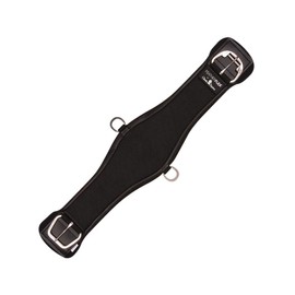 Classic Equine Featherflex Roper Cinch, Black, 28-inch